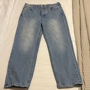 Scotch & Soda Light Blue Straight Leg Jeans